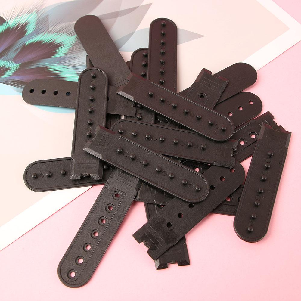 10 Cái/bộ Thiết Thực Nón Snapback Nón Lưỡi Trai Bóng Chày Sửa Chữa Dây Đeo Nữ Người Nón Nhựa Thay Thế Sửa Chữa Khóa Snap Dây Đeo Color: white