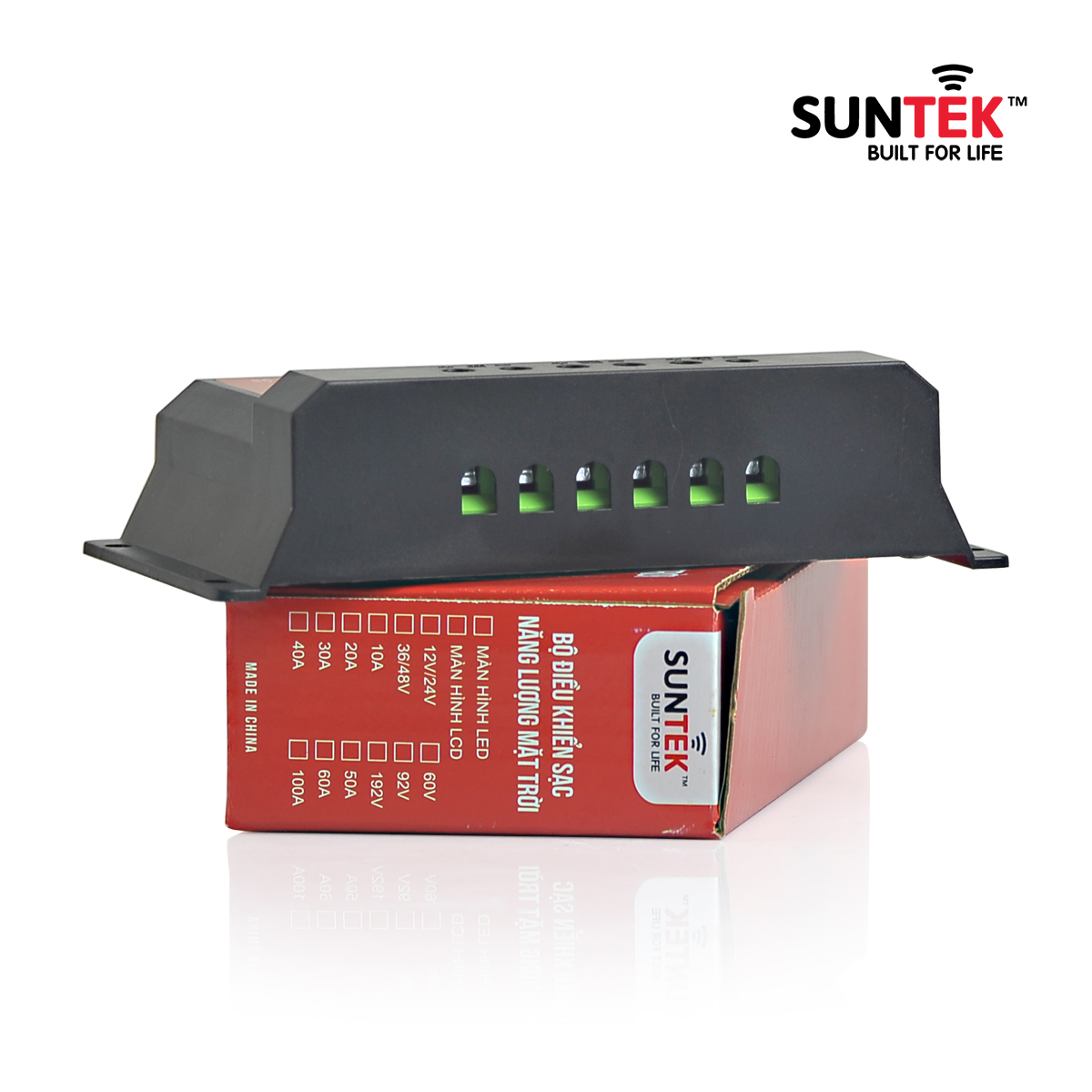 Bộ Sạc Acquy Pin Bằng Năng Lượng Mặt Trời SUNTEK SA50W/30A - Hàng Chính Hãng - Bảo hành 12 năm Tấm Pin