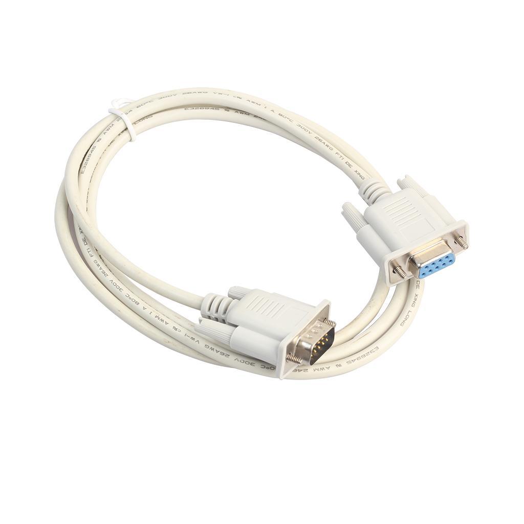 PVC RS232 Male to Female DB9  Adapter Cable Serial Port Cable