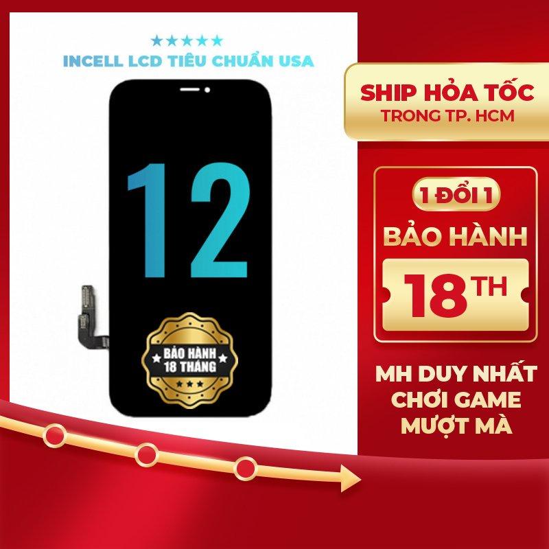 Màn hình Dura Incell LCD dành cho iPhone 12 hàng chính hãng (BH 18 tháng ráp máy 1 đổi 1)