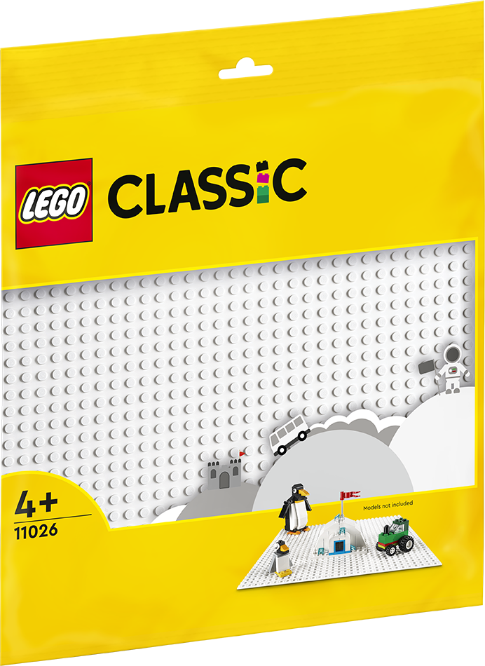 LEGO Classic 11026 Đế Lắp Ráp Màu Trắng (1 chi tiết)