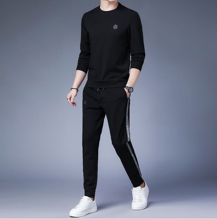Bộ Thể Thao Nam Dài Tay - Bộ Thu Đông Chất Liệu Nỉ Cao Cấp Mềm Mịn - BD80