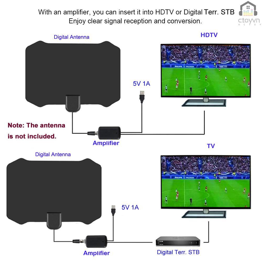 Bộ khuếch đại tín hiệu kỹ thuật số HDTV 25dB