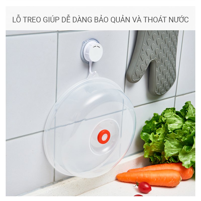 Combo 2 nắp đậy dùng cho lò vi sóng nội địa Nhật Bản