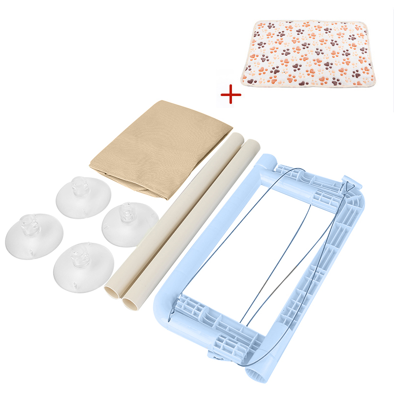 Mèo Treo Giường Thú Cưng Võng Giường Cho Mèo Thoải Mái Cát Cửa Sổ Võng Với Chăn Mền Kitty Nắng Cửa Sổ Ghế Núi Chịu Lực 20Kg