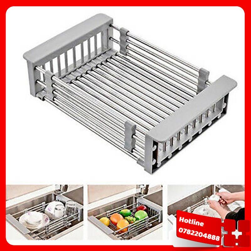 Kệ Inox Gác Bồn Rửa Chén Thông Minh - Loại Tốt