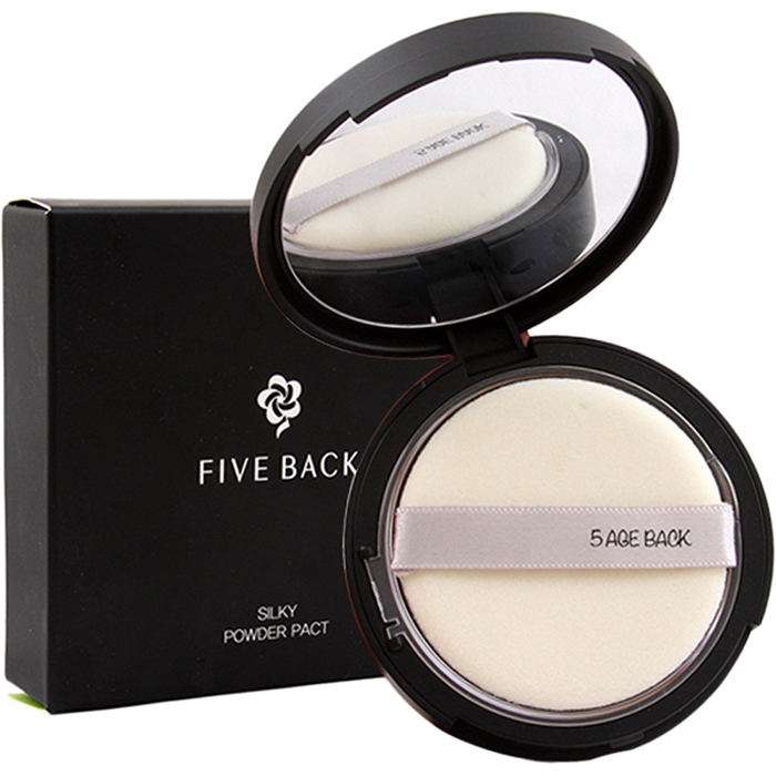 Phấn Phủ Kiềm Dầu Mịn Da Five Back Silky Powder Pact (10g)