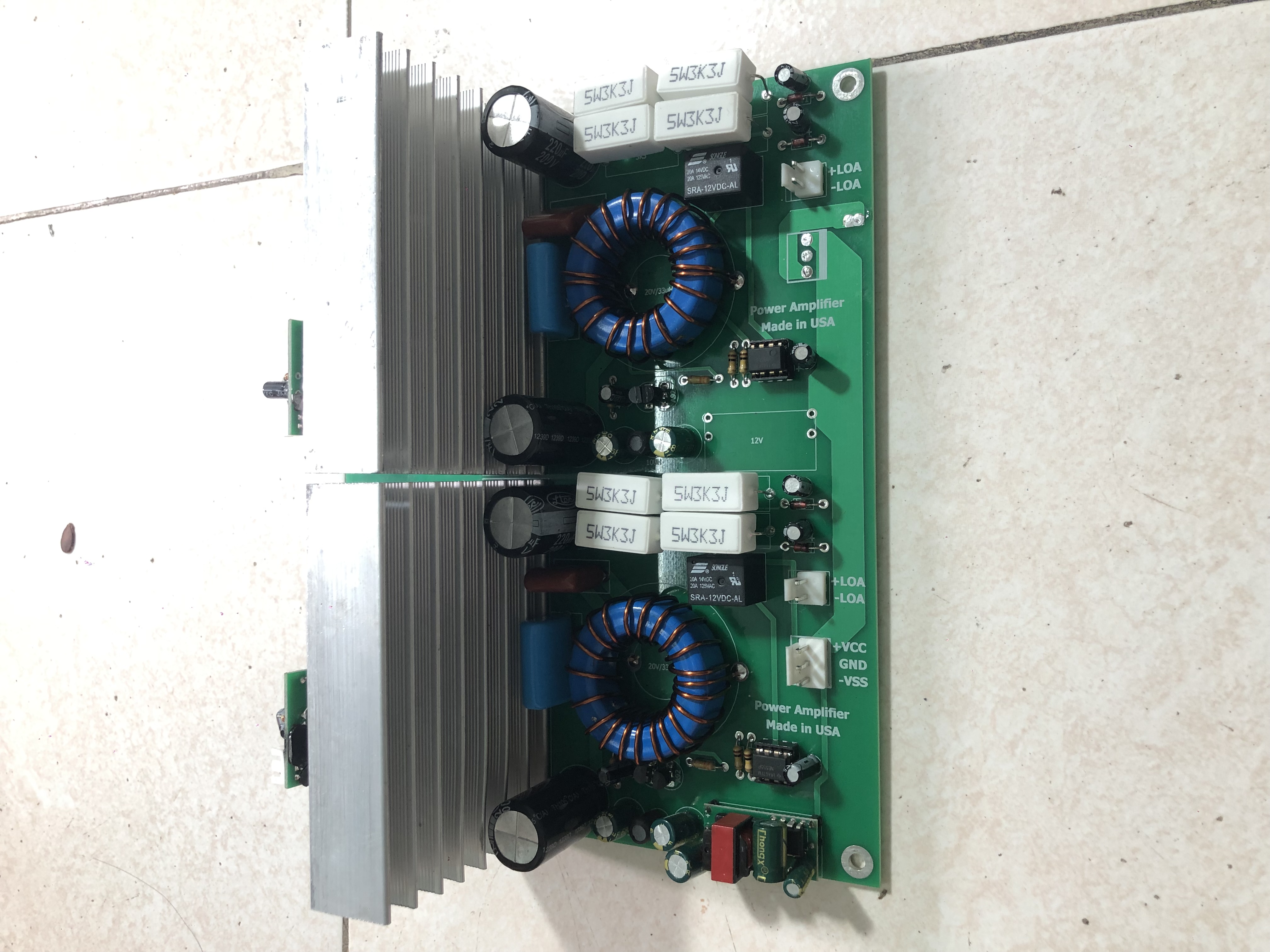Mạch công suất class d 2 kênh ste 5000w