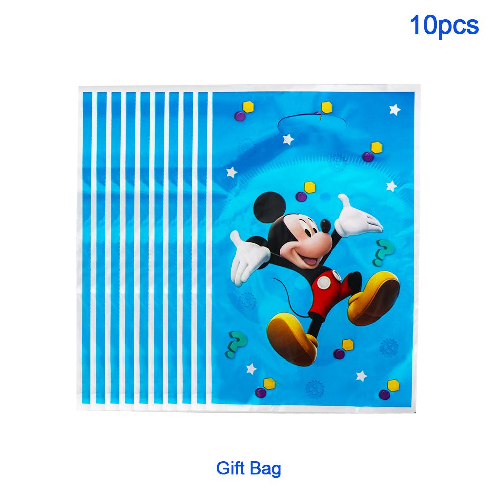 Xanh Dương Chủ Đề Mickey Mouse 83 Chiếc Trẻ Em Trang Trí Sinh Nhật Cưới Bữa Tiệc Sự Kiện Bộ Đồ Ăn Bộ