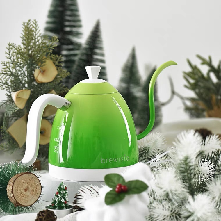 Ấm đun cảm ứng chuyên dụng rót cà phê Kettle 600ml - Candy xanh