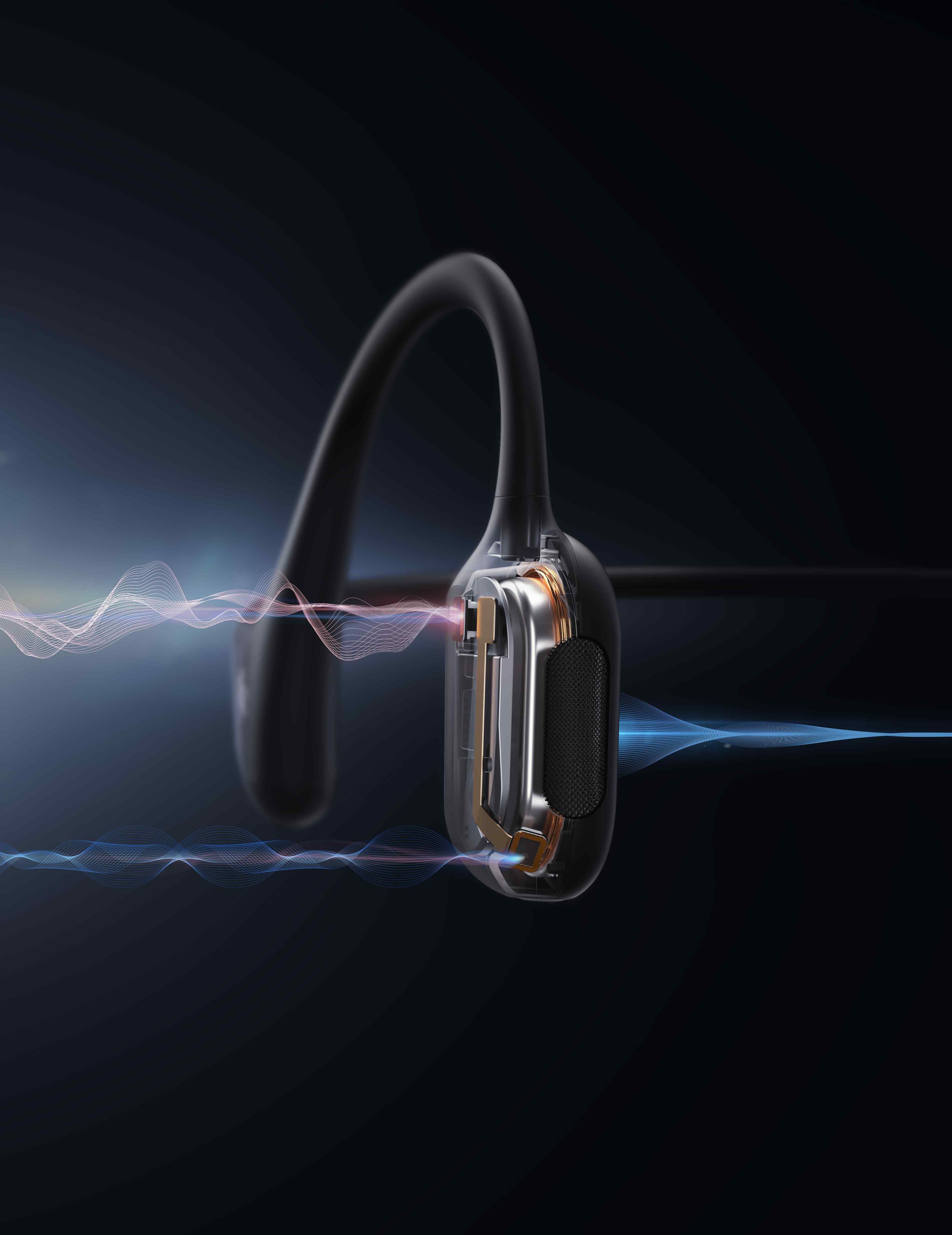 Tai nghe SHOKZ OPENRUN PRO S810 Màu Đen - Kháng nước chuẩn IP55 Bluetooth v5.1 thể thao dẫn truyền âm thanh qua xương - Hàng chính hãng