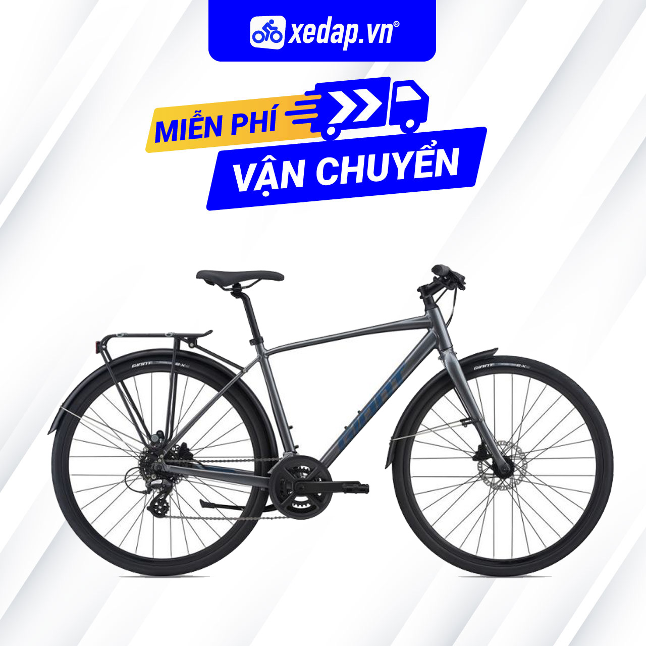 [FREESHIP] Xe Đạp Thể Thao Đường Phố Touring GIANT Escape 2 City Disc – Phanh Đĩa, Bánh 700C – 2022