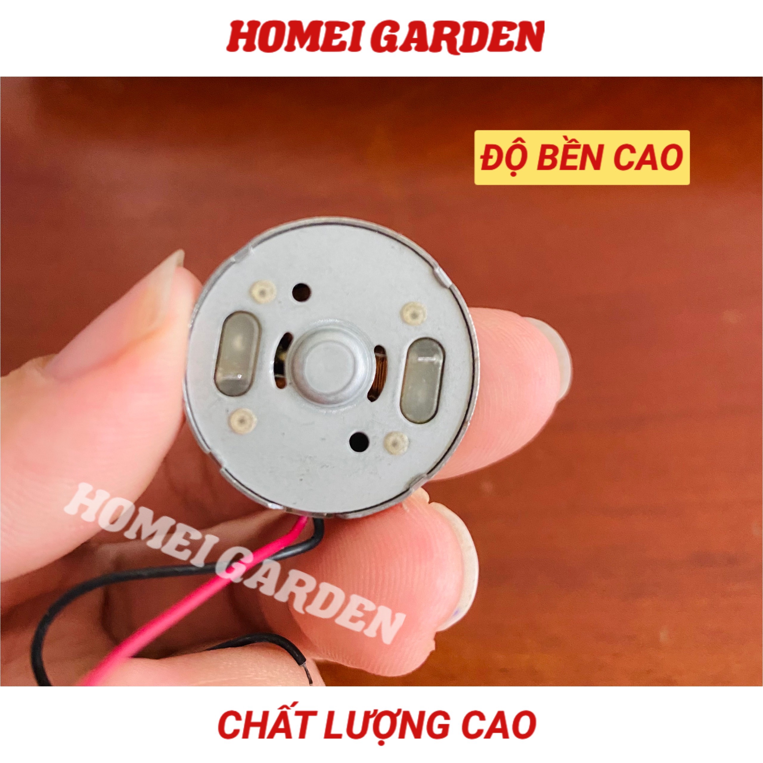 2 Motor 300 3v - 6v tốc độ 4000 - 7500 RPM dòng điện nhỏ 30mA - CM0007-2