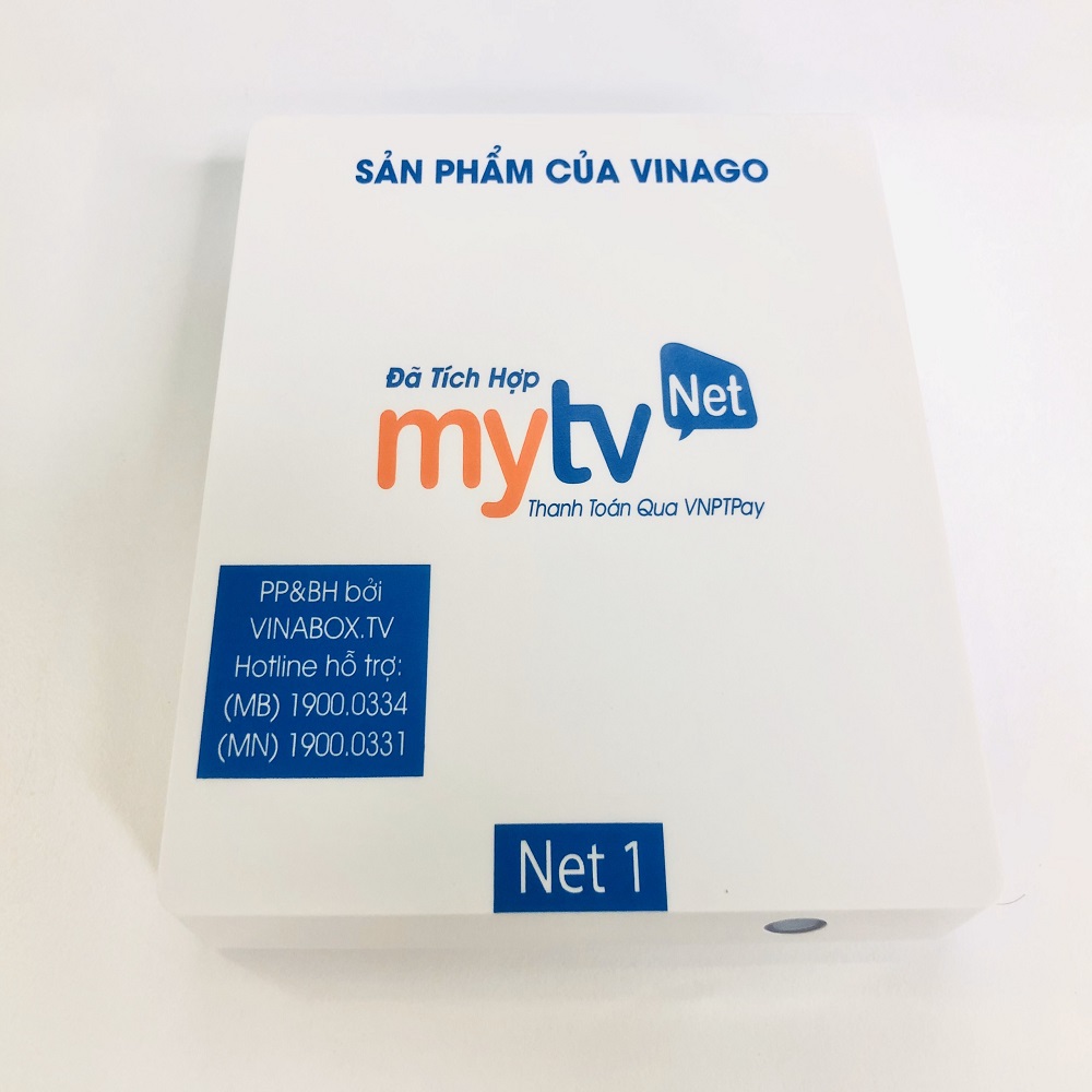 Android tivi Box MyTV NET 2GB bản 2019 4K utra, điều khiển giọng nói 1 chạm - HÀNG CHÍNH HÃNG