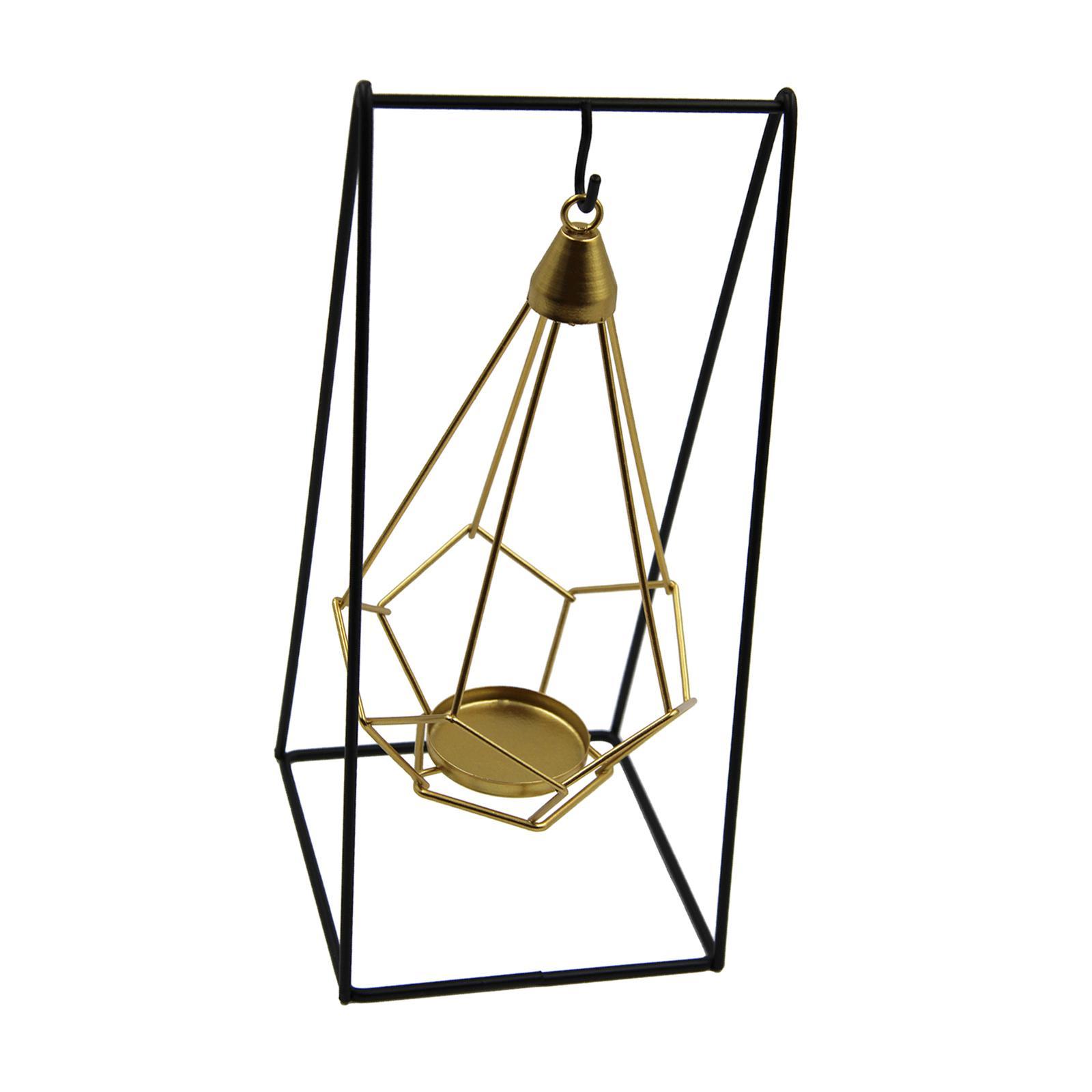 Candlestick Tealight Geometric Hanging Decoration for Home Farmhouse Parties