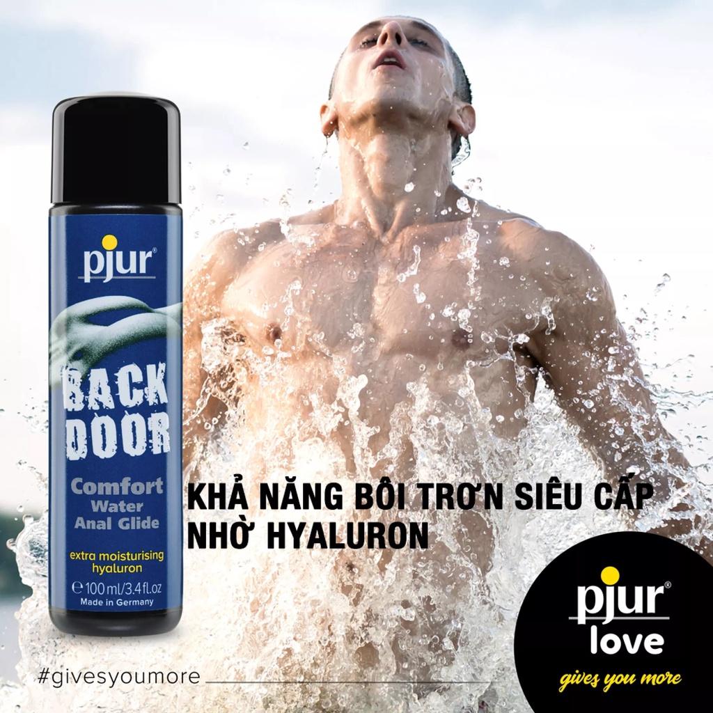 Gel bôi trơn cho quan hệ đường hậu Pjur Backdoor Moisturising Anal Glide 100ml cấp ẩm tốt làm dịu da an toàn