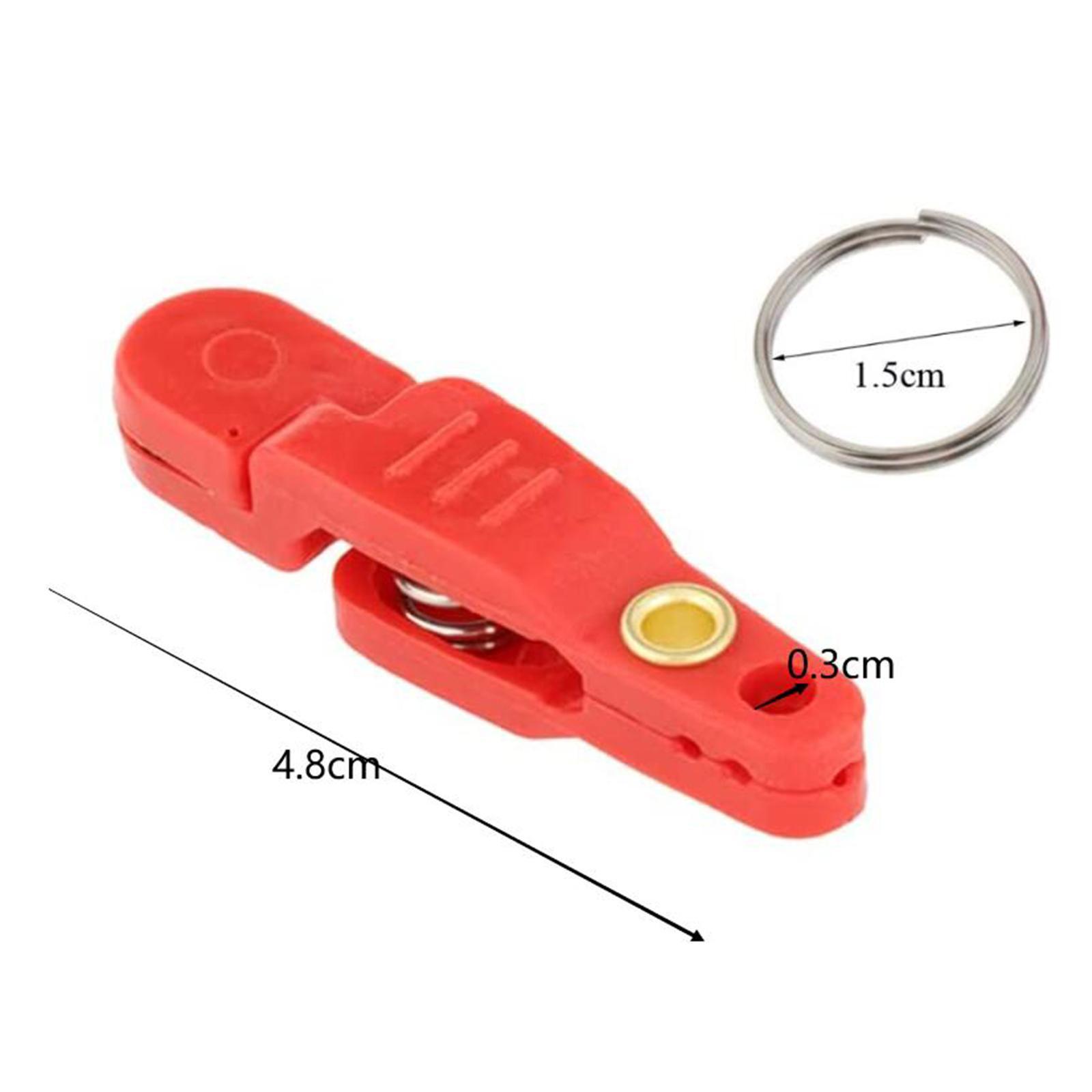 5 Pieces Heavy Tension Snap Release Clips for Weight Boat Fishing Downrigger