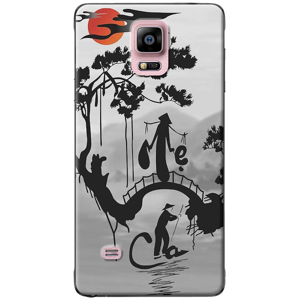 Ốp lưng dành cho Samsung Galaxy Note 4 mẫu Cha mẹ núi sông