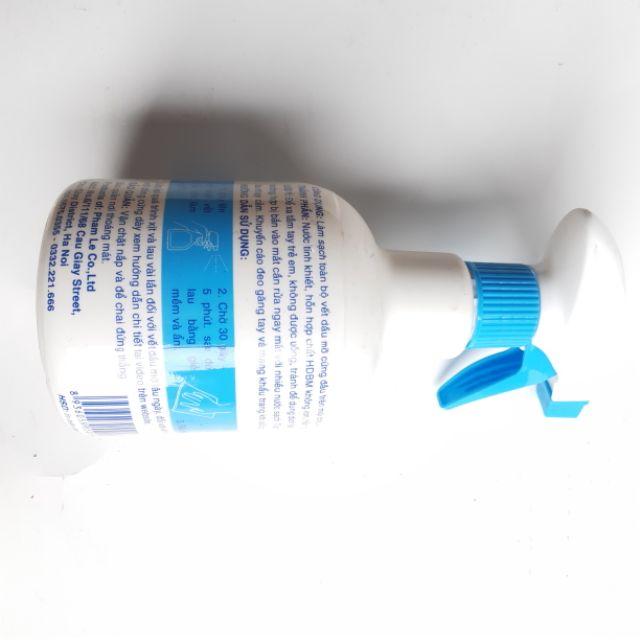 SIÊU TẨY DẦU MỠ 500ml ĐÁNH TAN VẾT DẦU MỠ MẶT BẾP, MÁY HÚT MÙI