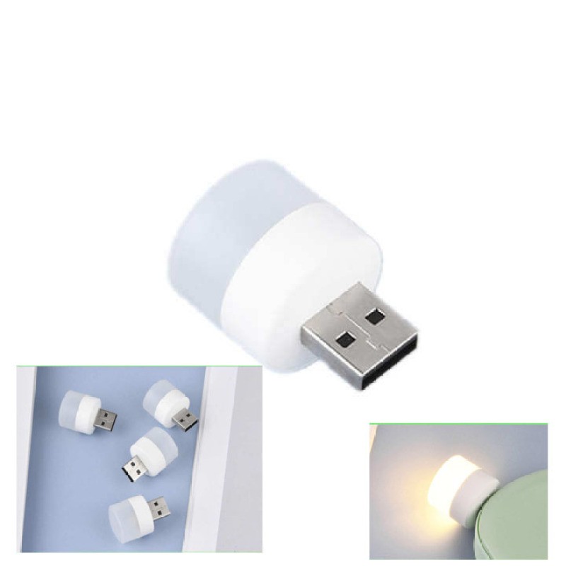 Bóng Đèn Led Mini Nguồn Usb 1W Siêu Sáng Ánh Sáng Trắng