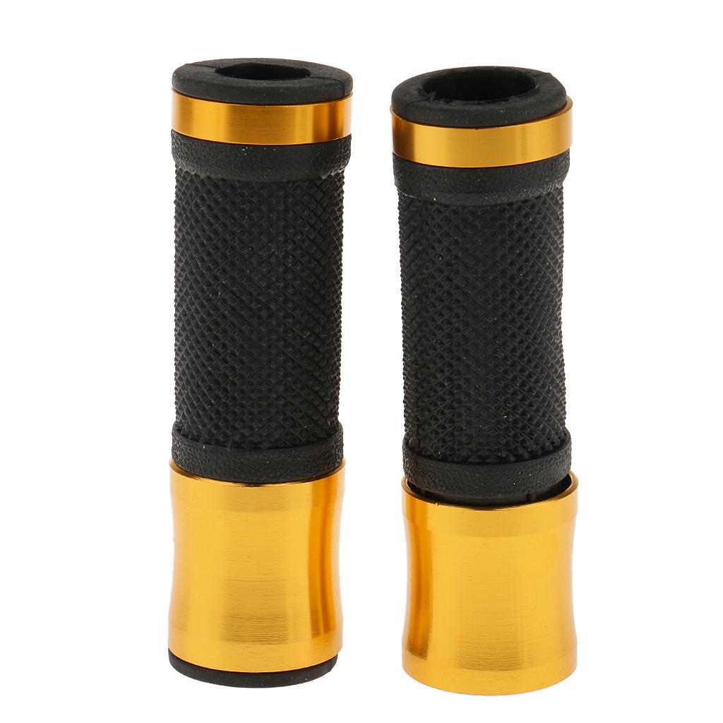 22mm Motorcycle Handlebar Hand Grips & Bar End Set for