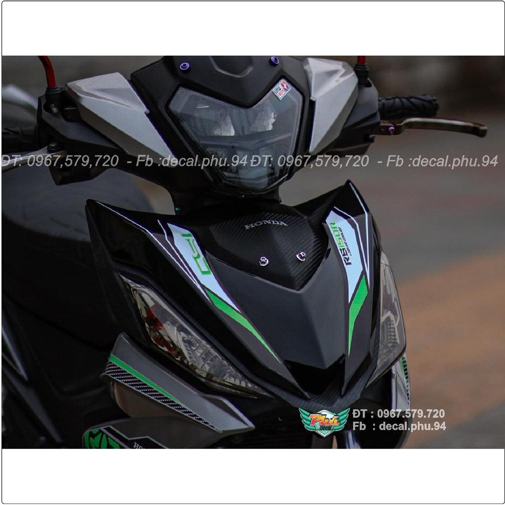 Tem rời Winner RS bạc đen 2021