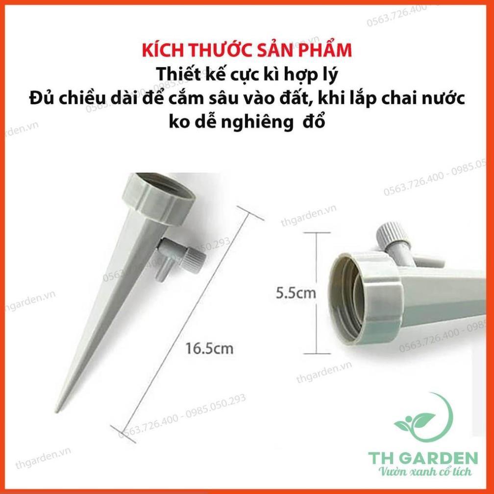 12 VÒI TƯỚI NƯỚC NHỎ GIỌT CHẢY CHẬM TỰ ĐỘNG - Lắp vừa nhiều mẫu chai 208801-1