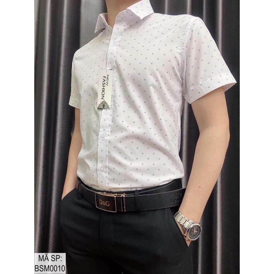 Áo Sơ Mi Caro Ngắn Tay Phong Cách Trẻ Trung Thời Trang Cao Cấp