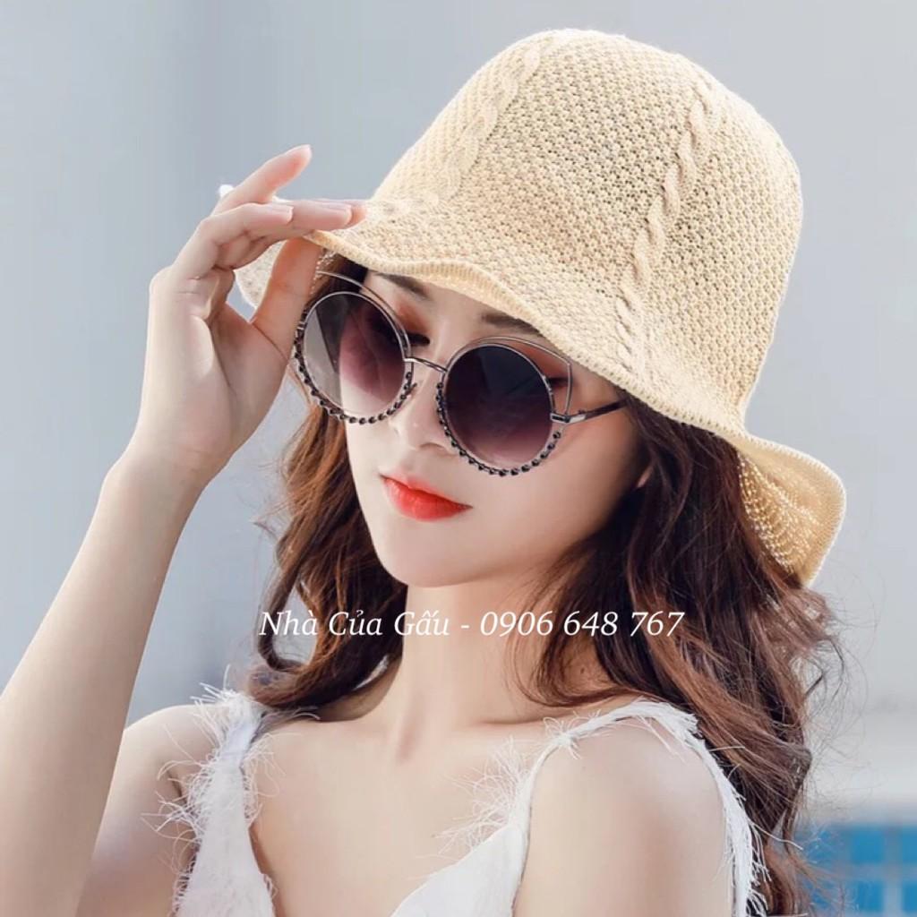 Nón bucket ulzzang len thừng đẹp mê ly