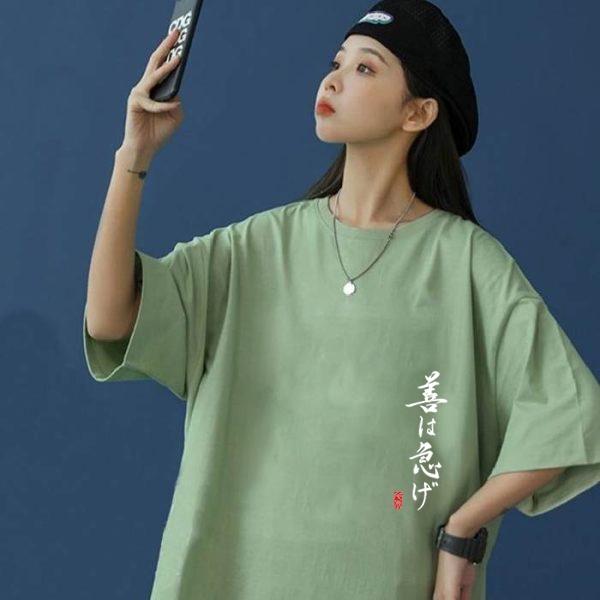 Áo thun Naruto thiết kế riêng, Áo cotton co giãn in trước sau cực chắc nét cho cả nam nữ