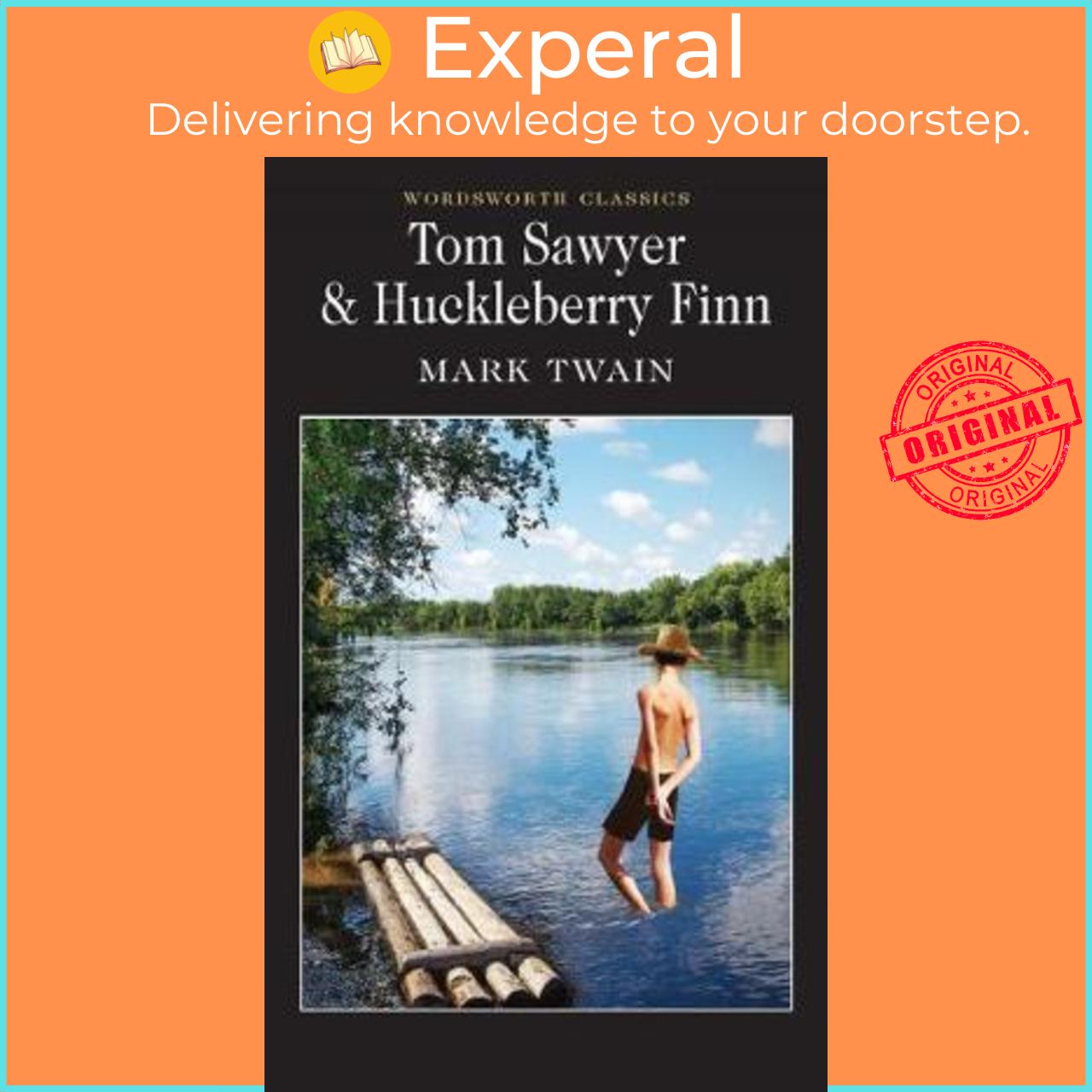 Sách - Tom Sawyer & Huckleberry Finn by Mark Twain (UK edition, paperback)