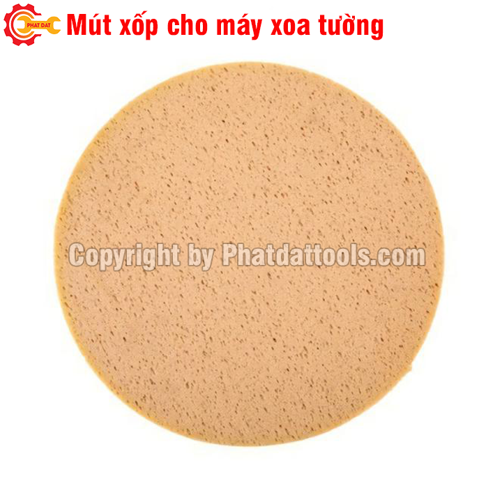 Đế mút xốp cho máy xoa vữa