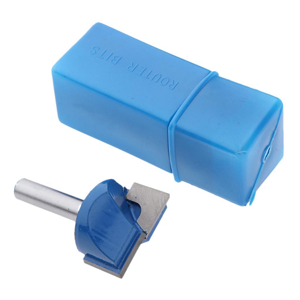 2Pcs 8mm Router Bit Bottom Cleaning Bit Woodworking Router Bit