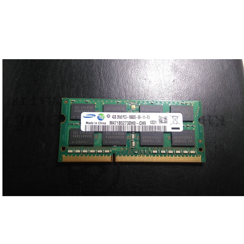 Ram Laptop 4GB DDR3 bus 1333 (10600S) ram dùng cho laptop