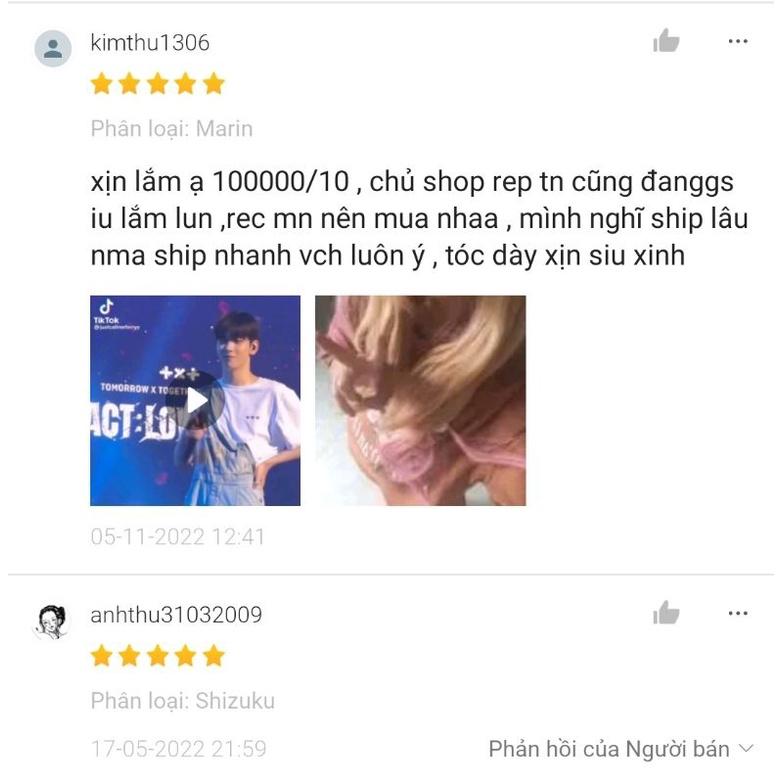 Nhiều mẫu - Wig/tóc giả Rizu/Shizuku/Marin/Inui/Neon - My dress up darling: Búp bê đang yêu