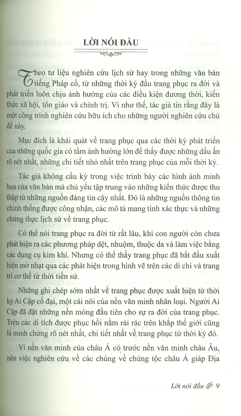 Lịch Sử Trang Phục Thế Giới - Katherine Morris Lester; Vũ Huyền Trang dịch