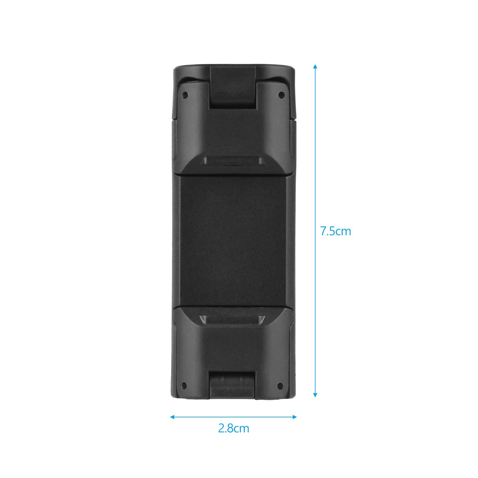 Universal Phone Holder Foldable Adjustable Rotatable Phone Clip Tripod Mount with 1/4Inch Screw Hole Cold Shoe Mount