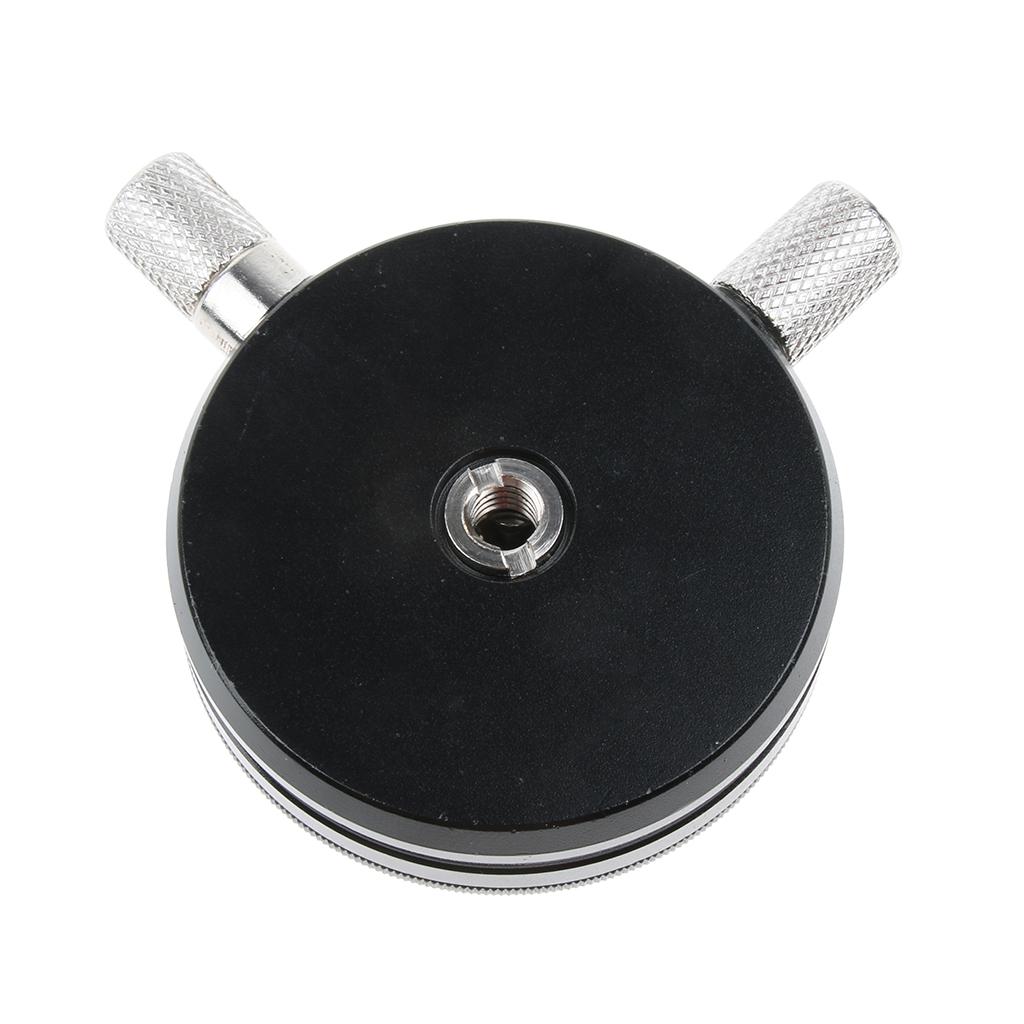 Tripod Pan Tilt Quick Release Plate Adapter DSLR Camera Mounting Platform 1/4" Screw for Flash Hot Shoe
