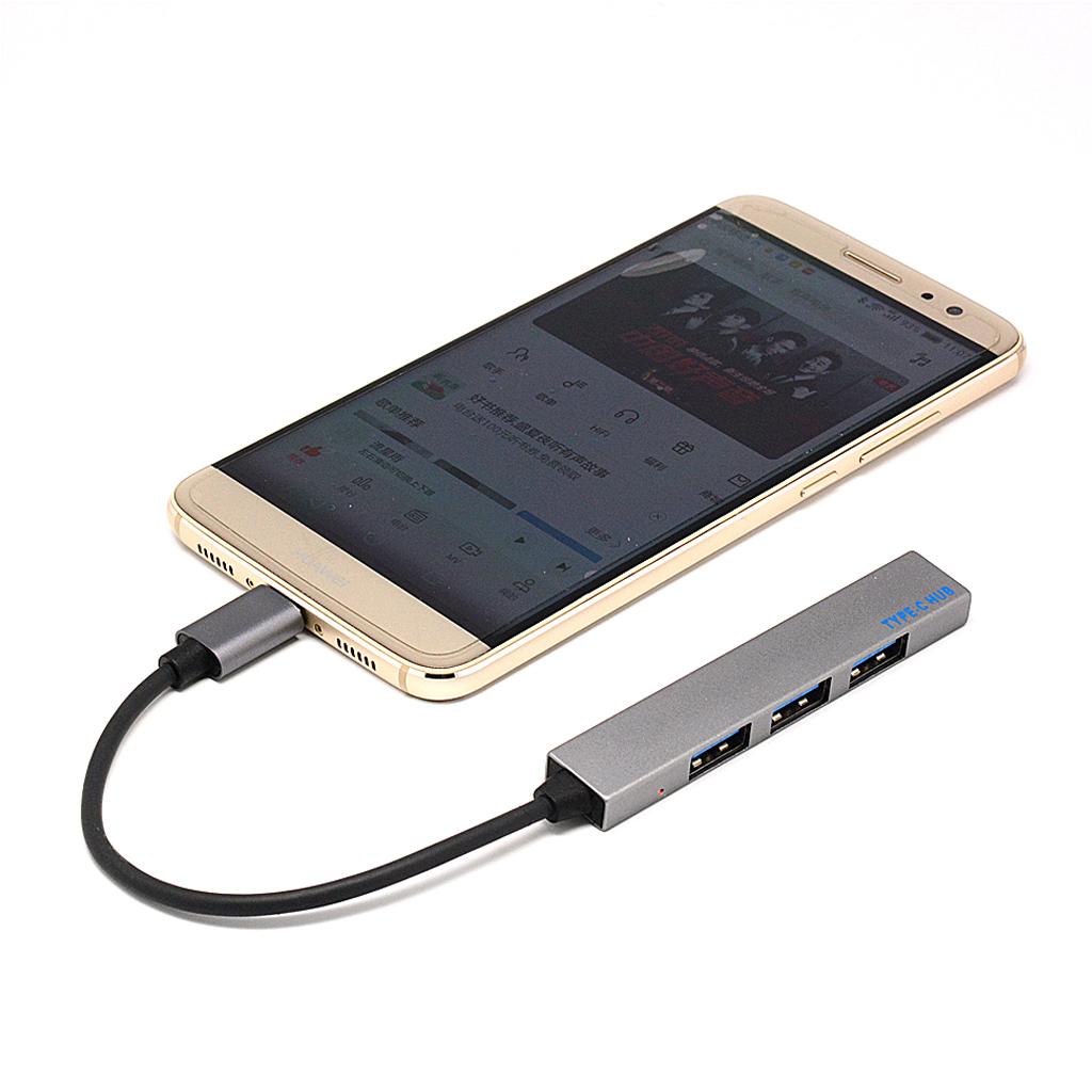 USB-C to USB3.0 4Port Data Hub Adapter Converter for Pro 2017 / 2016
