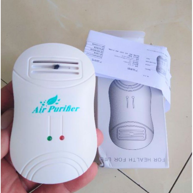 Máy lọc không khí tạo ion âm khử mui hôi khói 110v - 220v cho nhà bếp phòng ngủ loại tốt