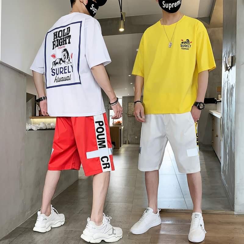 Đồ bộ mặc nhà nam nữ vải thun lạnh mềm mịn 3 màu