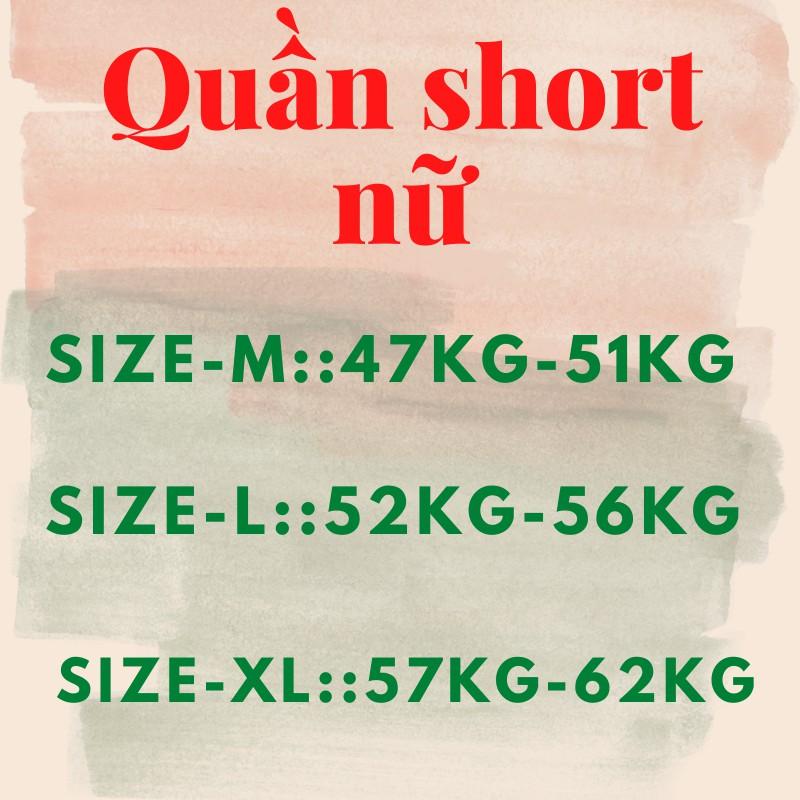 Quần short nữ cạp cao hàng đẹp, short nữ lưng cao vải tuyết mưa, Quần Đùi VOZODO 24