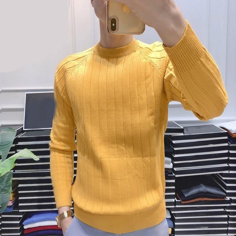 Áo Len Nam Cổ Tròn Mùa Đông
