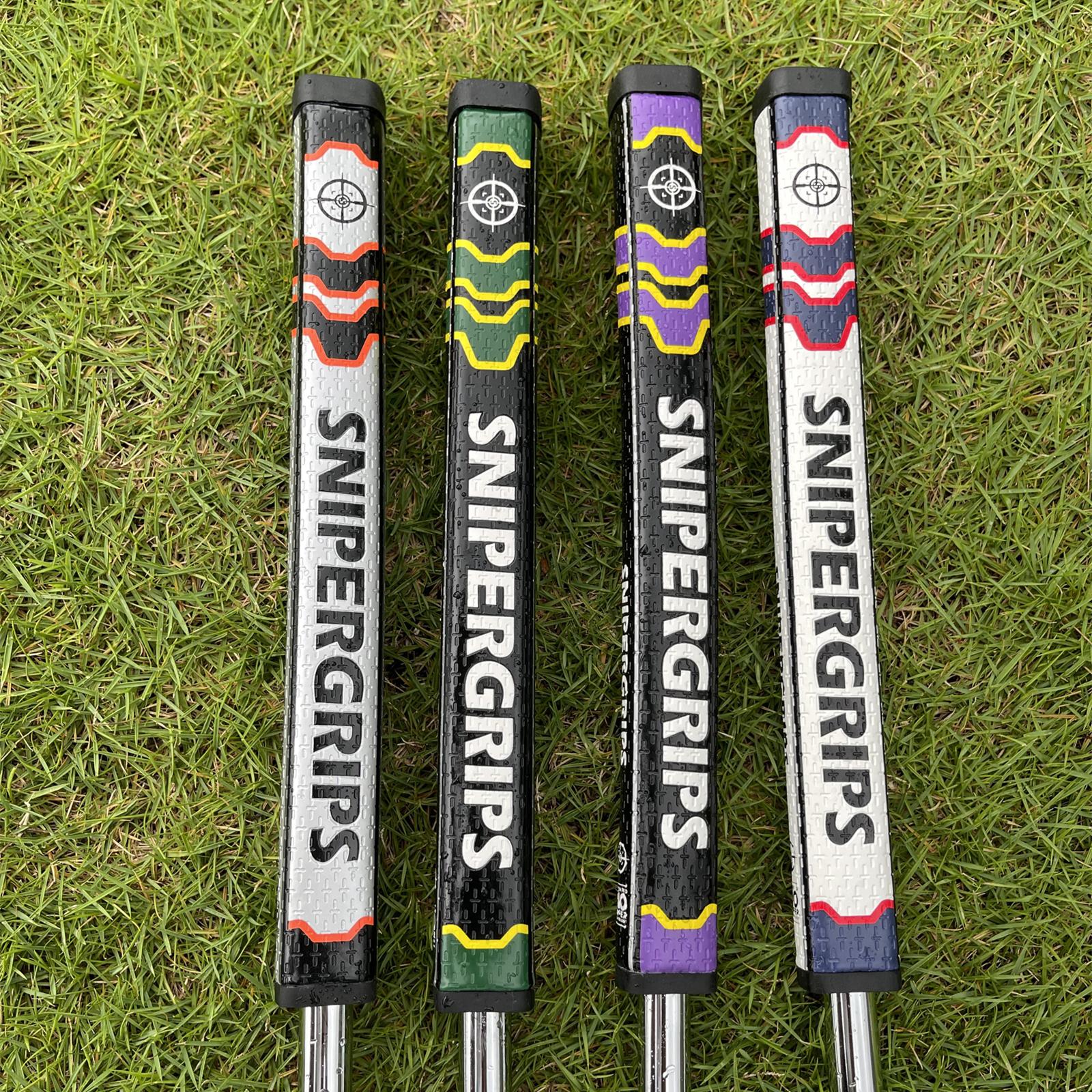 Golf Golf mới Golf Grips Chất liệu PU Vật liệu mềm cảm giác súng lục Aromor Grips Grips 1.0 /2.0 Kích thước Súng lục Reaper Golf Club Grips Color: BlackPurple 2.0