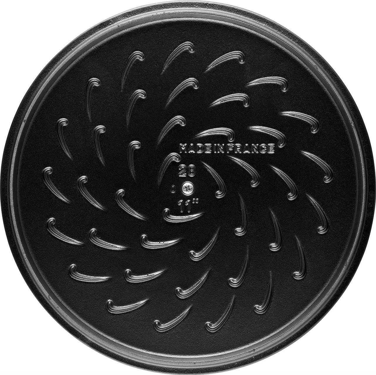 CHẢO GANG STAUB WOK PERFECT 30CM MÀU XÁM Hàng chính hãng