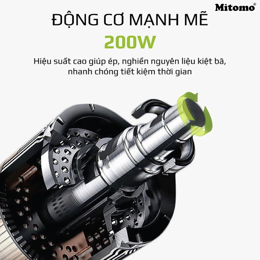 Máy ép hoa quả Mitomo-EC55 hàng chính hãng bảo hành 3 năm