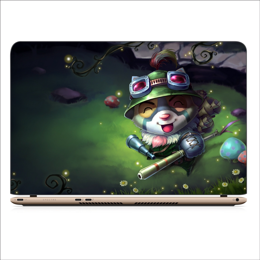 Mẫu Dán Decal Laptop Liên Minh Huyền Thoại - DCLTLMHT 141