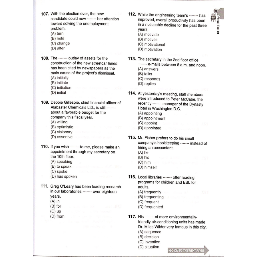 Economy TOEIC RC1000 Volume 2