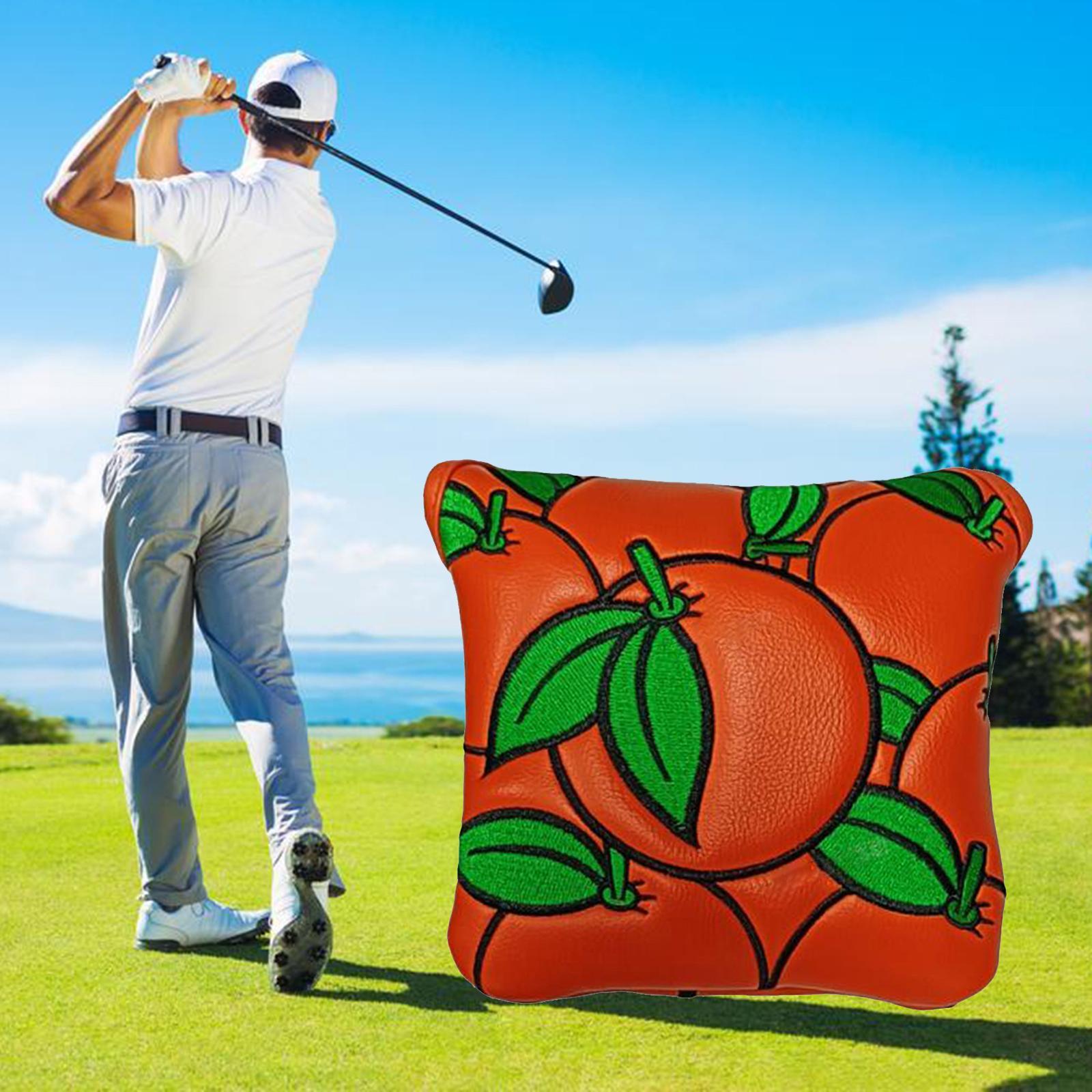 Golf Club Headcover Center Putter Head Cover Protection Mallet