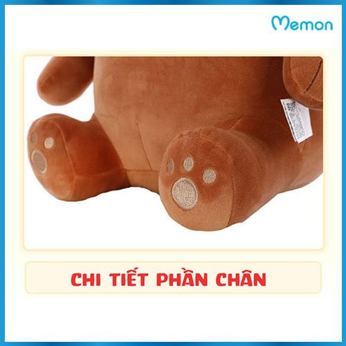 Gấu bông Bộ ba gấu cao cấp - Hàng chính hãng Memon - Đồ chơi thú nhồi bông Bộ 3 gấu, Bông Gòn PP 3D tinh khiết mềm mịn, đàn hồi đa chiều, sản phẩm bền đẹp, an toàn cho người sử dụng